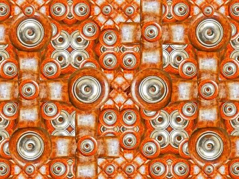  Futuristic Tech Pattern High tech futuristic abstract digital style patte... Stock Photos