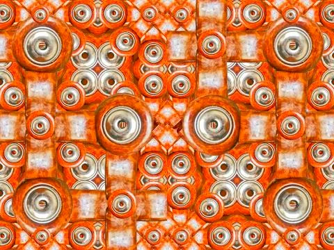 Futuristic tech pattern 스톡 일러스트