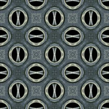 Futuristic Tech Pattern 스톡 일러스트