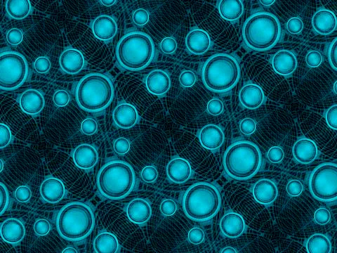 Futuristic Tech Pattern イラスト素材