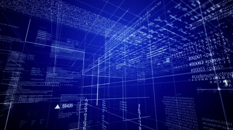 Futuristic technological background. Video stock 67713694