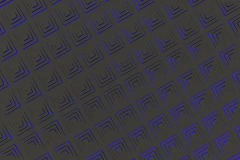 Futuristic technological background made from extruded rectangular shapes Illustrazione stock