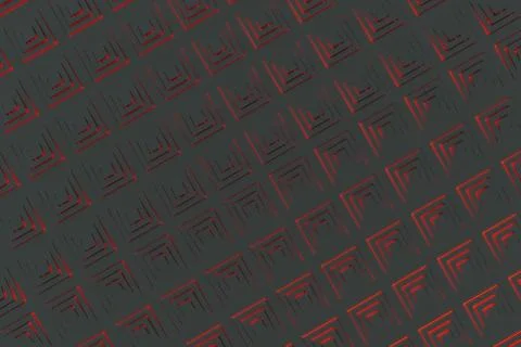Futuristic technological background made from extruded rectangular shapes 库存插图