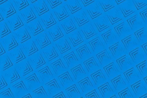 Futuristic technological background made from extruded rectangular shapes 库存插图