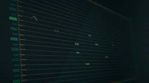 Futuristic Technological Interface Background Stock Footage 44788385