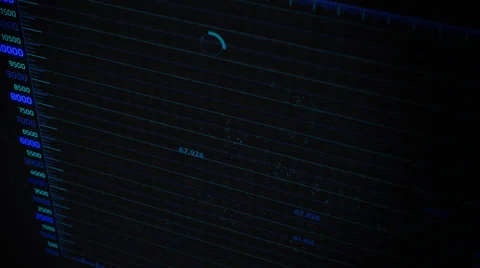 Futuristic Technological Interface Background Stock Footage 44788421