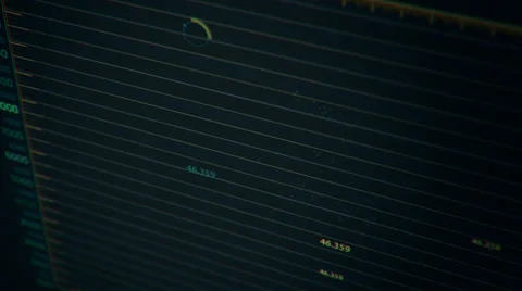 Futuristic Technological Interface Background Stock Footage 44788430