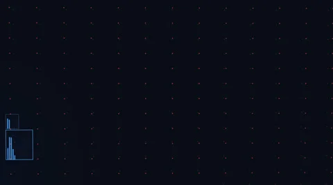 Futuristic Technological Interface Background Stock Footage 44788451