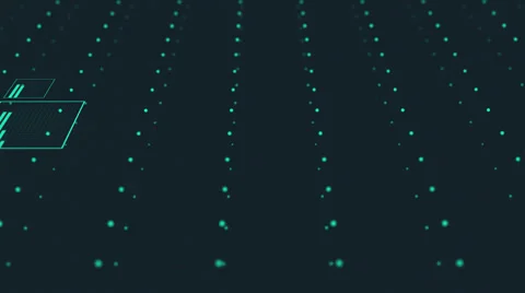 Futuristic Technological Interface Background 動画素材 44788744