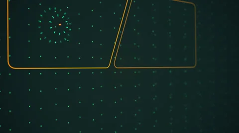 Futuristic Technological Interface Background Stock Footage 45153622