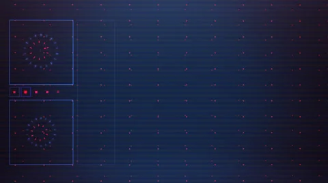 Futuristic Technological Interface Background 動画素材 45154337
