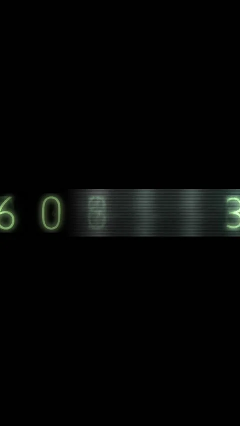 Futuristic technological interface - vertical video HUD animation Stock Footage 228455538