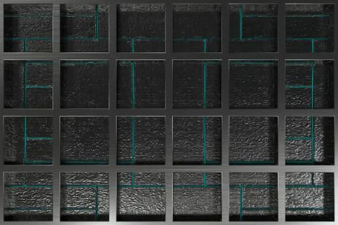 Futuristic technological or industrial background made from brushed metal g.. Ilustración de archivo