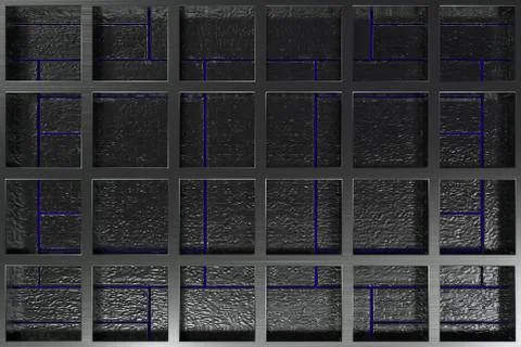Futuristic technological or industrial background made from brushed metal g.. Ilustración de archivo