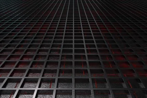 Futuristic technological or industrial background made from brushed metal g.. Ilustración de archivo