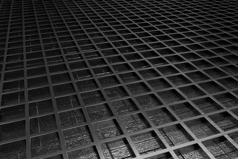Futuristic technological or industrial background made from brushed metal g.. Ilustración de archivo