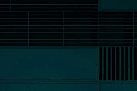 Futuristic technological or industrial background made from metal grates an.. Ilustración de archivo