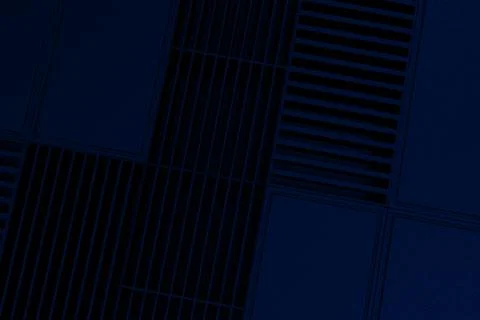 Futuristic technological or industrial background made from metal grates an.. Ilustración de archivo