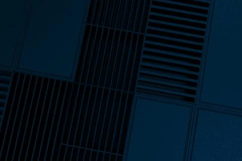 Futuristic technological or industrial background made from metal grates an.. Ilustración de archivo
