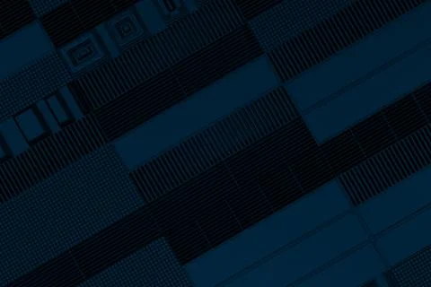 Futuristic technological or industrial background made from metal grates an.. Ilustración de archivo