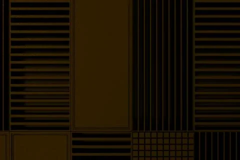 Futuristic technological or industrial background made from metal grates an.. Ilustración de archivo