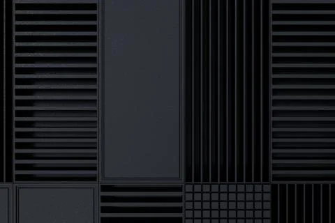 Futuristic technological or industrial background made from metal grates an.. Ilustración de archivo