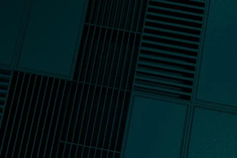 Futuristic technological or industrial background made from metal grates an.. Ilustración de archivo