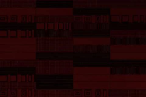 Futuristic technological or industrial background made from metal grates an.. Ilustración de archivo