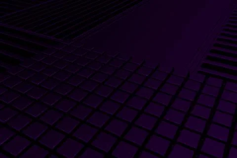 Futuristic technological or industrial background made from metal grates an.. Ilustración de archivo