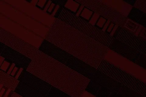 Futuristic technological or industrial background made from metal grates an.. Ilustración de archivo