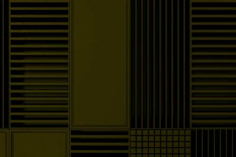 Futuristic technological or industrial background made from metal grates an.. Ilustración de archivo