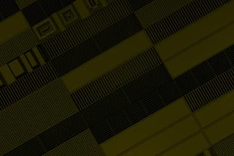 Futuristic technological or industrial background made from metal grates an.. Ilustración de archivo