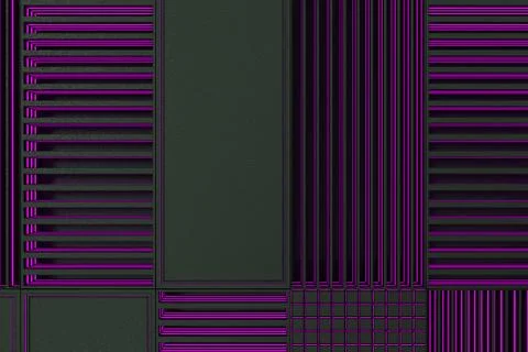 Futuristic technological or industrial background made from metal grates wi.. Stock Illustration