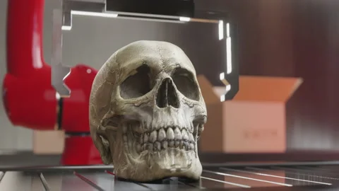 Futuristic technological reality. Stock Footage 167041410