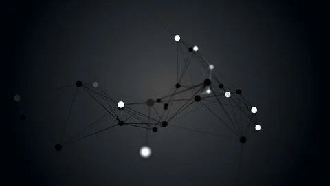 Futuristic technology abstract background. Beautiful plexus . Loop Animation Stock Footage 76733506