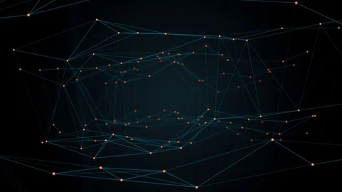 Futuristic technology abstract background. Beautiful plexus . Loop Animation Stock Footage 81011257