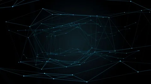 Futuristic technology abstract background. Beautiful plexus . Loop Animation Stock Footage 81011449