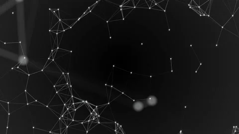 Futuristic technology abstract background. Beautiful plexus . Loop Animation. Video stock 87725463