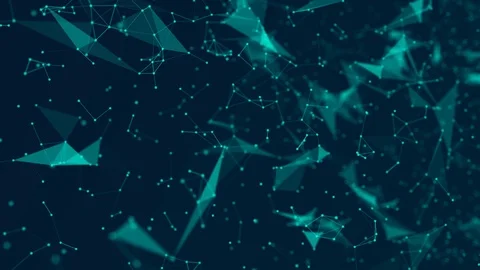 Futuristic Technology Abstract Background. Beautiful Plexus . Loop Animation Stock Footage 104648488