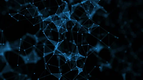 Futuristic technology abstract background. Beautiful plexus . Stock Footage 113188817