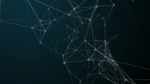 Futuristic technology abstract background. Beautiful plexus . Video stock 125474921