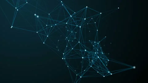 Futuristic technology abstract background. Beautiful plexus . Stock Footage 125612711