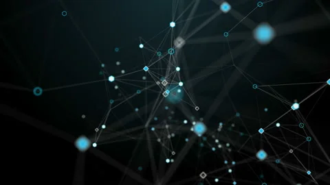 Futuristic technology abstract background. Beautiful plexus . Stock Footage 125763472