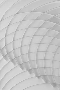 Futuristic technology abstract background, dynamic pattern - thin light grey  Stock Illustration