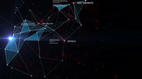 Futuristic technology abstract background Stock Footage 63427413