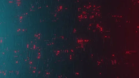 Futuristic technology abstract background Video stock 133636430