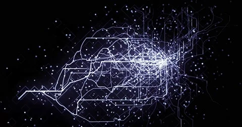 Futuristic technology abstract background Video stock 171255767