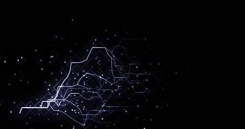 Futuristic technology abstract background Video stock 171255772