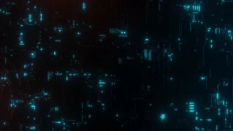 Futuristic technology abstract background. Motion graphic 3D render animation. Stock Footage 133560926