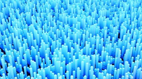 Futuristic technology background. 3d illustration, 3d rendering. Stock Illustration